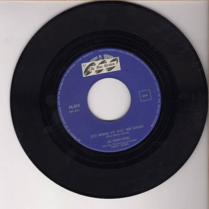 Penny-Pipers, Stimmungsorchester Ferdy Klein – Jetzt Nehmen, Cd's en Dvd's, Vinyl Singles, Ophalen of Verzenden