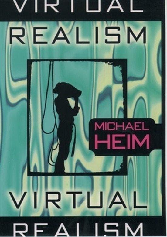 Virtual Realism - Michael Heim 9780195104264, Boeken, Taal | Engels, Gelezen, Verzenden