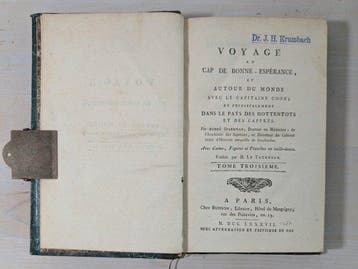 André Sparrman - Voyage au Cap de Bonne-Espérance, et Autour, Antiek en Kunst