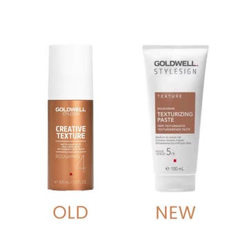 Goldwell Stylesign Roughman Texturizing Paste 100ml, Ophalen of Verzenden, Nieuw, Gel, Wax, Haarlak of Mousse