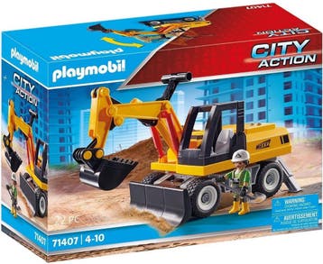 PLAYMOBIL City Action Graafmachine 71407, Verzenden, Nieuw