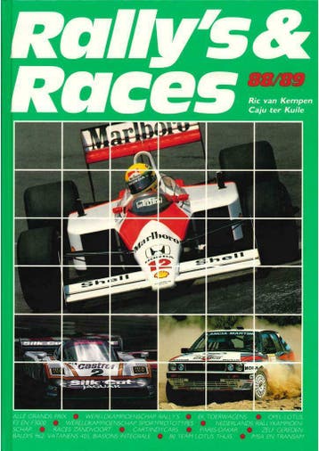 RALLY'S & RACES 1988 / 1989 BOEK (ENGELS), Ric van Kempen, Caju ter Kuile, Algemeen, Verzenden, Zo goed als nieuw