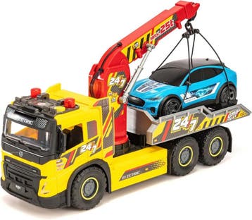 Volvo Sleepwagen 54cm + Ford Mustang | Retourdeal 34% Krt, Ophalen of Verzenden, Zo goed als nieuw