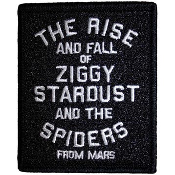 David Bowie - The Rise and Fall Patch officiële merchandise, Verzamelen, Ophalen of Verzenden, Nieuw, Kleding