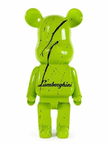 Daluxe Art - 1999 • XXL Lamborghini Teddybear – 80 cm