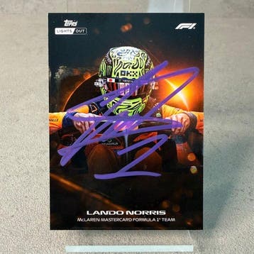 Mclaren - Topps Lights OUT - Halo Lando Norris - Lando, Verzamelen, Nieuw