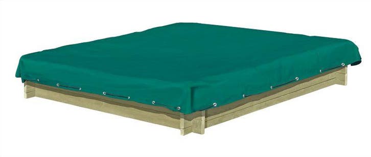 Zandbak Afdekhoes Groen 150x150 cm PVC, Kinderen en Baby's, Speelgoed | Buiten | Zandbakken, Nieuw, Ophalen of Verzenden