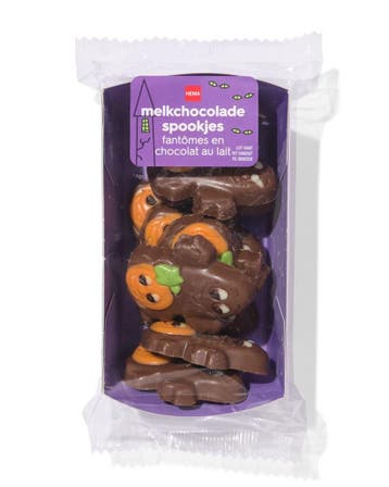 HEMA Melkchocolade spookjes Halloween 150g, Diversen, Verzenden, Nieuw