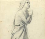 Gian Rito Baccarini (1895-1970) - Madonna in Preghiera, Antiek en Kunst, Kunst | Schilderijen | Klassiek