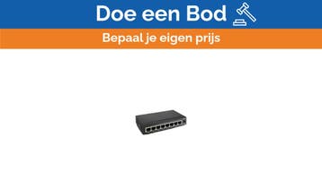 Bieden: Space Stream 8-Port Gigabit Ethernet Switch 10/100/, Ophalen of Verzenden, Nieuw