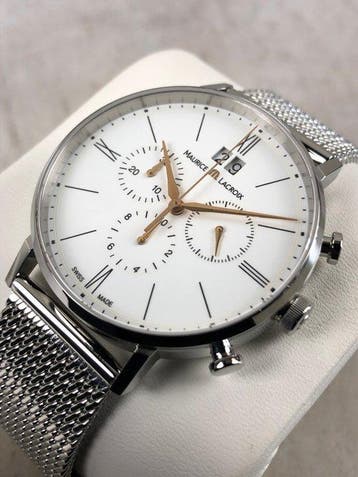 Maurice Lacroix - Eliros Chronograph - EL1088.SS002.112 -, Nieuw