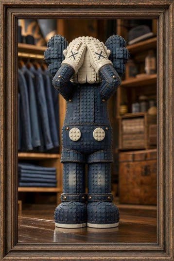 daveY - KAWS LEGO – DENIM TEARS, Nieuw
