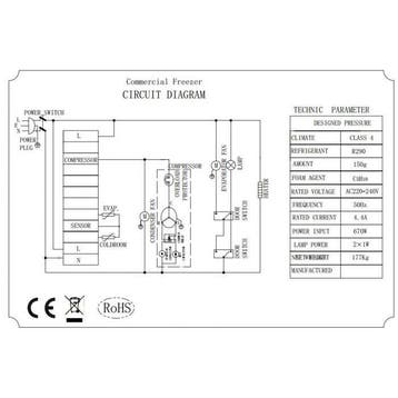 Ecofrost Vrieskast | 1200L 2/1 GN | RVS | -15°C/-20°C | Stat, Ophalen of Verzenden, Nieuw
