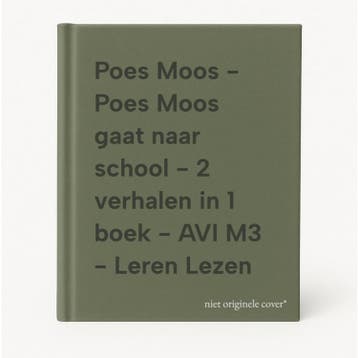 Poes Moos - Poes Moos gaat naar school - 2 verhalen in 1, Verzenden, Gelezen