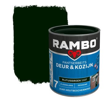 Rambo Pantserbeits Deur & Kozijn Dekkend Rijtuigengroen |, Verzenden, Nieuw, Beits, Minder dan 5 liter