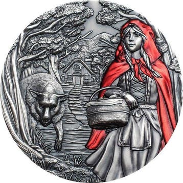 Cookeilanden. 20 Dollars 2019 Little Red Riding Hood Fairy