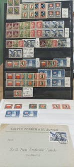 Zwitserland 1926/1928 - Pro Juventute, rantsoenen, ordinair,, Gestempeld