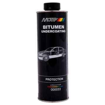 Motip bitumen coating / tektiel  - onderschroefbus 1L, Verzenden, Nieuw