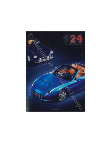 2014 FERRARI MAGAZINE ENGELS 24, Nieuw, Ferrari, Author