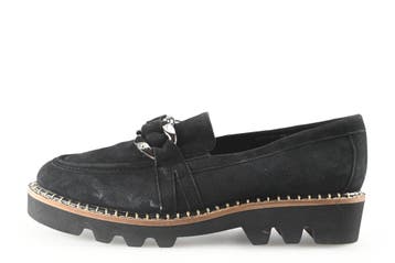 Di Lauro Loafers in maat 38 Zwart, Kleding | Dames, Verzenden, Zwart, Overige typen, Di Lauro