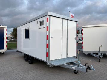 Schaftwagen berging en toilet 5 m, Ophalen of Verzenden