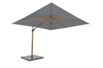 4 Seasons Outdoor Siesta PREMIUM 300 x 300 cm charcoal, wood, Ophalen of Verzenden, Nieuw
