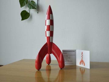 Tintinimaginatio - Tintin - Figurine 46949- Fusée 30 cm, Boeken, Nieuw