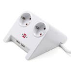 Stekkerdoos met USB | Brennenstuhl | 1.8 meter, Verzenden, Nieuw