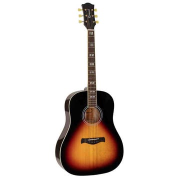 Richwood HSDS-42-SB Heritage Series Dreadnought massief, Ophalen of Verzenden, Nieuw