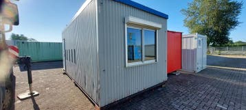 Unit 6x3m. met elektrische rolluiken HS-1310, Verzenden