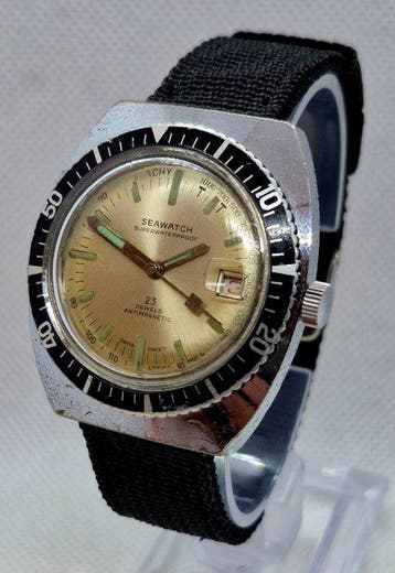 Seawatch - 60 Metres - [cal. EB 8021] - Skin Diver - Zonder, Nieuw