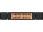 Eurom Heat and Beat Zwart elektrische terrasverwarmer, Tuin en Terras, Terrasverwarmers, Nieuw