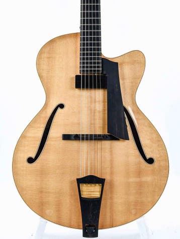 Lukas Schmidt Model 16.5 Archtop Natural (Instrument), Ophalen of Verzenden, Nieuw, Hollow body