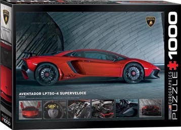Lamborghini Aventador SV Puzzel (1000 stukjes) |, Verzenden, Nieuw