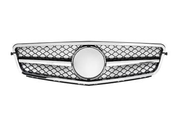 Grille geschikt voor Mercedes W204 C204 zwart + chrome | 200, Ophalen of Verzenden