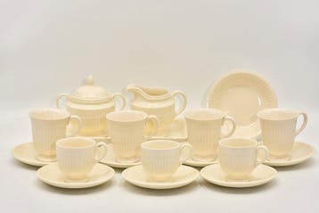 Wedgwood - John Goodwin - Kop en schotel (11) - Queens Ware