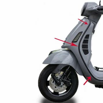 Sierstrip Beenschild - Links - Vespa GTS 2019 t/m 2022, Ophalen of Verzenden, Nieuw