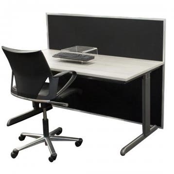 (MDK-102143) Ahrend 100 bureau 160 x 80 cm, Huis en Inrichting, Bureaus, Ophalen of Verzenden, In hoogte verstelbaar, Gebruikt