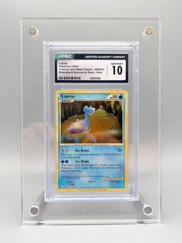 Pokémon Graded card - Lapras - CGC 10 - Sword & Shield, Nieuw