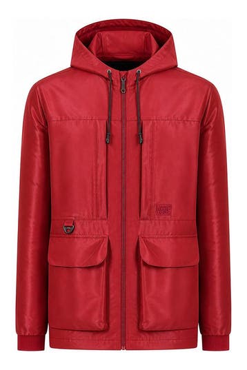 Vans Jas in maat M Rood, Kleding | Heren, Jassen | Winter, Verzenden, Zo goed als nieuw, Overige kleuren, Vans