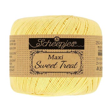 Scheepjes Maxi Sweet Treat - 403 lemonade - Gemerceriseerd, Ophalen of Verzenden, Nieuw
