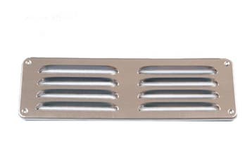 Aluminium schoepenrooster opbouw 300 x 90mm - ALU (1-3009A), Verzenden, Nieuw