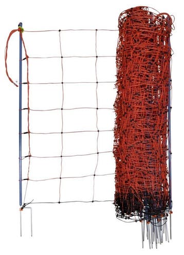 Schapennet Premium 90cm hoog, 50m oranje dubbele poot, Ophalen of Verzenden, Nieuw