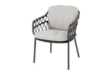 4 Seasons Outdoor Calpi dining stoel - Antraciet (1 stuk), Verzenden, Nieuw, Overige materialen