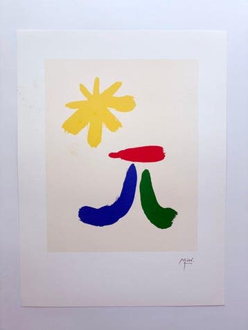 Joan Miró (1893-1983), (after) - Parler seul, composition