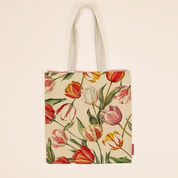 Tas katoen vintage flowers, Ophalen of Verzenden, Nieuw