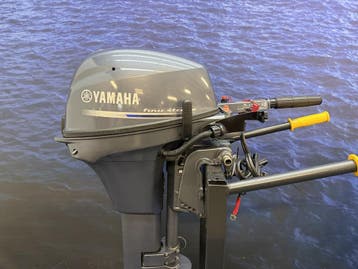 “Yamaha 9.9 pk | Buitenboordmotor | Knuppel | El start “, 5 tot 10 pk, Viertaktmotor, Ophalen of Verzenden, Zo goed als nieuw