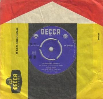 vinyl single 7 inch - Herman Emmink - Piccolissima Serenata, Verzenden, Zo goed als nieuw, 7 inch, Pop
