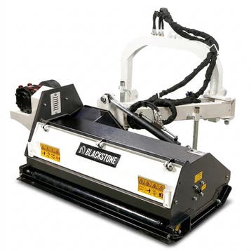 Zijklepelmaaier met arm 140 cm BlackStone BVM 140 M, Verzenden