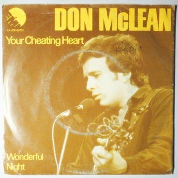 Don McLean - Your cheating heart - Single, Cd's en Dvd's, Vinyl Singles, Verzenden, Nieuw in verpakking